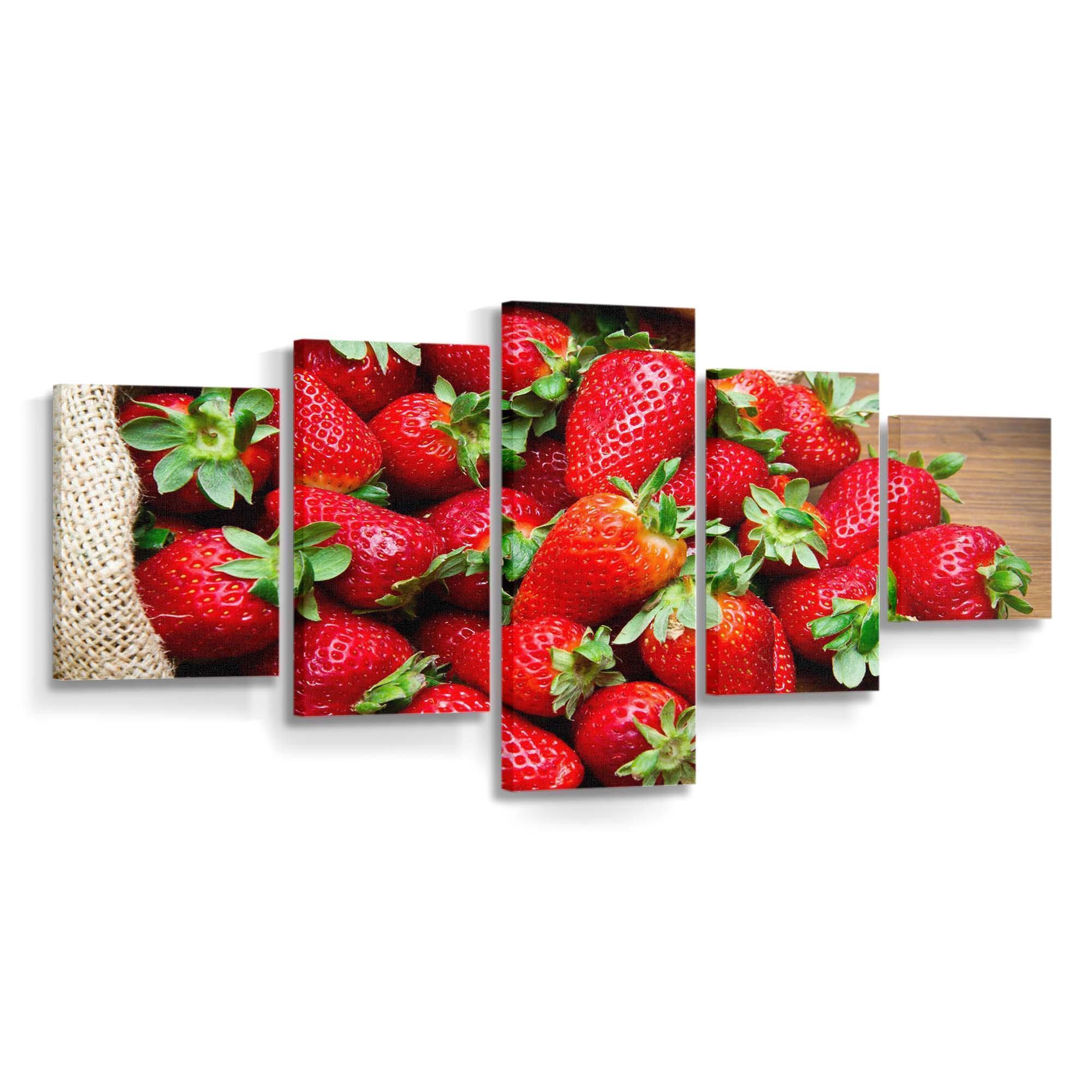 strawberries fruits wallpaper